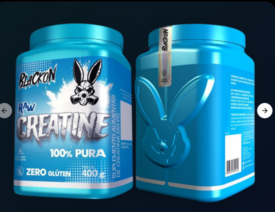 Raw Creatine 100% Pura Black On 400g